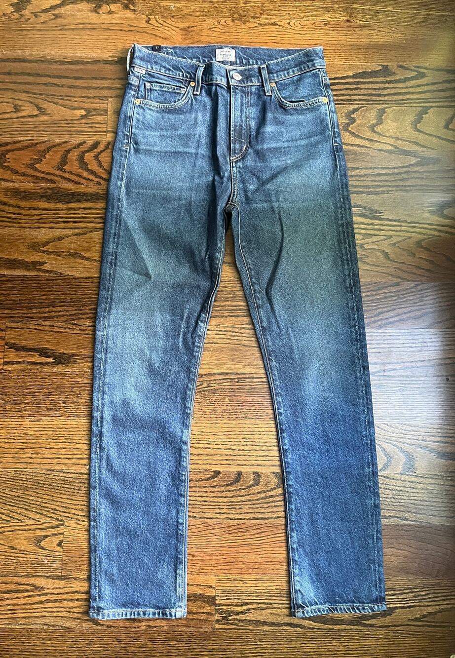 Citizens of Humanity Olivia High Rise Slim Straight Jeans Med Wash Sz 27 NWOT